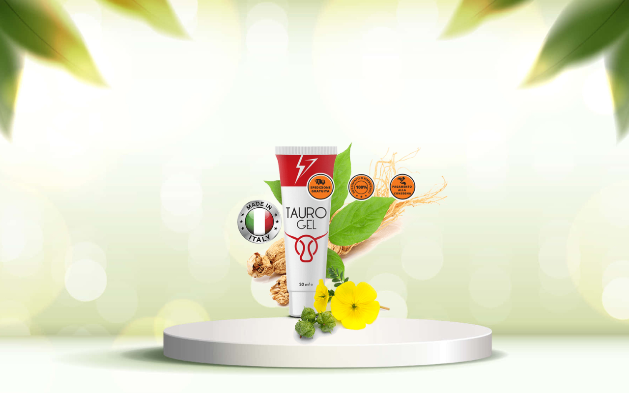 Scopri tauro gel: performance sessuale potenziata con taurina e ginseng