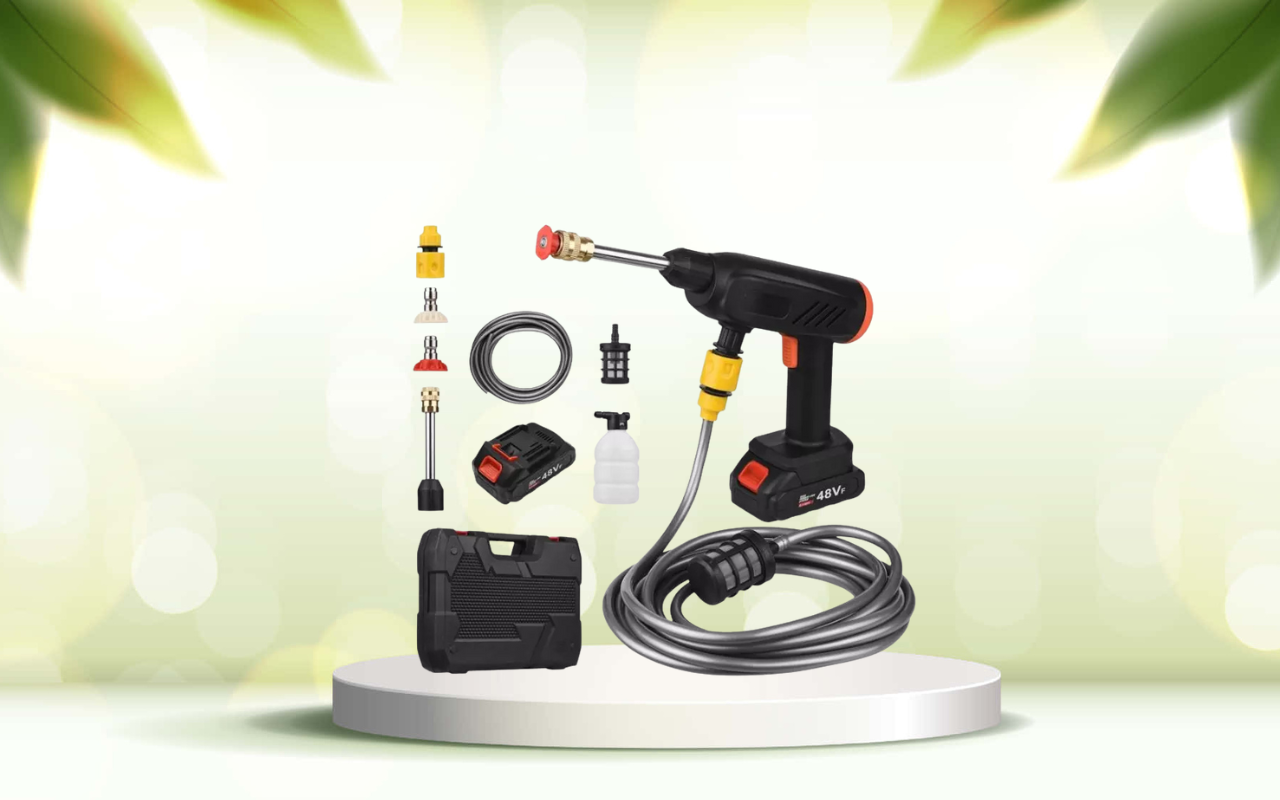 Scopri come pulire ogni superficie senza fatica con la nuova idropulitrice portatile